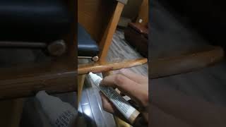 Real Results  Testing the Wood Repair Marker#WoodRepair #MarkerReview #DIYWoodRepair #FurnitureFix