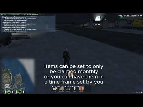 Fivem Support Perks Menu Script [PAID] [QB & QBOX] - Xalor Scripts