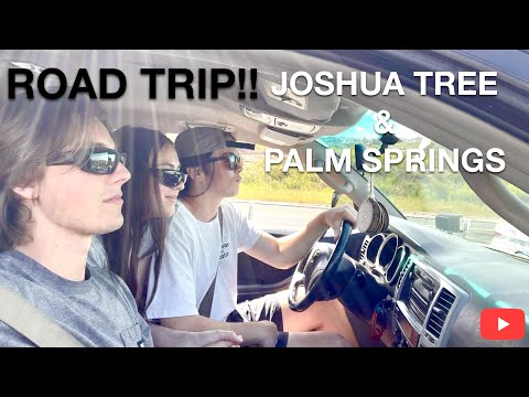 Spring Break Trip 2023 Joshua Tree | Palm Springs Smash Burgers