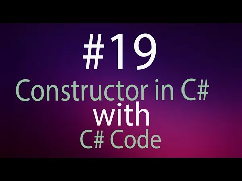 Constructor in C# urdu | C# GAMER |