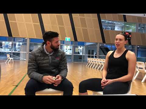Chatting with our netball ambassador Olivia Lewis
