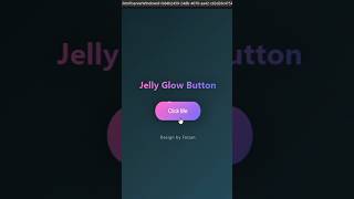 Jelly Glow Button — A soft, squishy shine that pops with every click #amuseables #shorts #shortsfeed