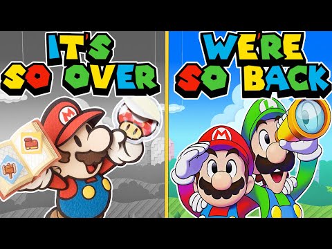 The Rise, Fall, & Resurgence of Mario RPGs