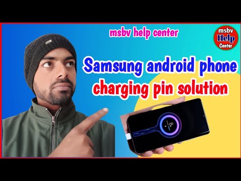 Samsung android phone charging pin problem//charging pin