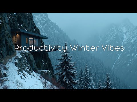 Deep Work Music & Winter Deep Focus - Cold Stillness for Productivity | Study Work Flow