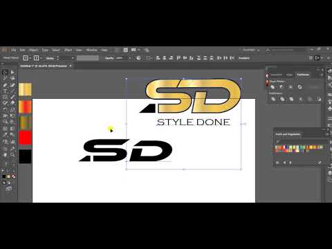 Typography with using direct selection tool in illustrator