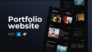 Build a Stunning Photographer Portfolio Website | Part 1 (Next.js, TypeScript, Tailwind CSS, Motion)