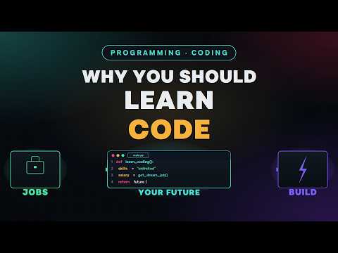 Why you should learn programming | Why you should learn coding | why programming is important