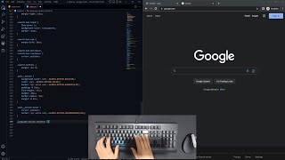 How to design responsive Google search page using CSS and HTML