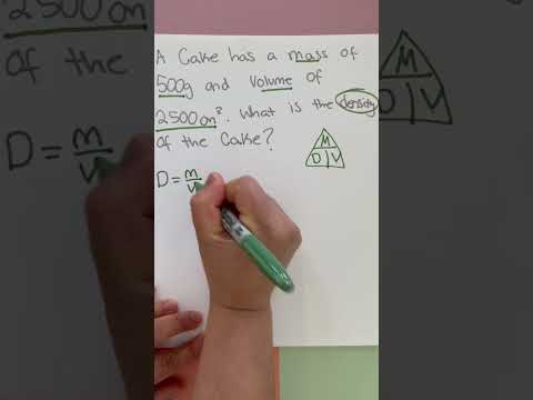 How to find mass volume + density EASY | Part 2