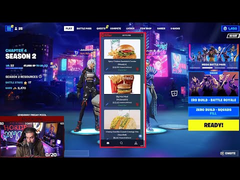 From Twitch to Pitch: Gamer Streamer becomes Infomercial Voiceover for a Food Ordering App #gaming
