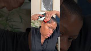 Slick back hair tutorial drops at 8am. #sleekstyle #naturalhair #noheat #protectivestyles #style