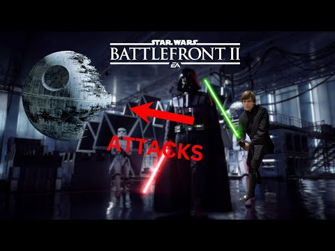 LUKE SKYWALKER ATTACKS THE DEATH STAR AND KILLS 100 STROMTROOPERS IN BATTLEFRONT 2