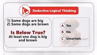 How to Pass DEDUCTIVE LOGICAL THINKING EXAM - Questions and Answers with Solutions