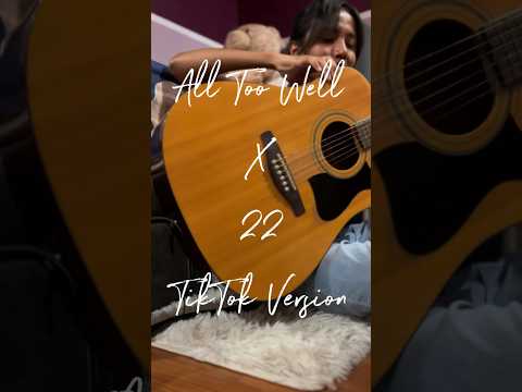 Recorded a 22nd birthday gift for myself!❤️#cover #taylorswift #alltoowell10minuteversion