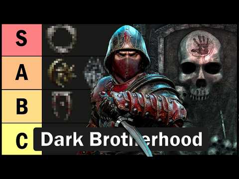 I Played & Ranked EVERY Dark Brotherhood Questline