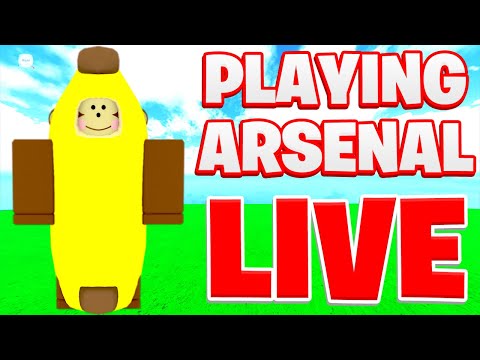 Playing Roblox Arsenal With Viewers *LIVE*