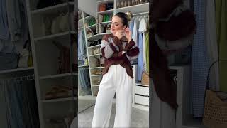 Styling white pants for Fall 🤍