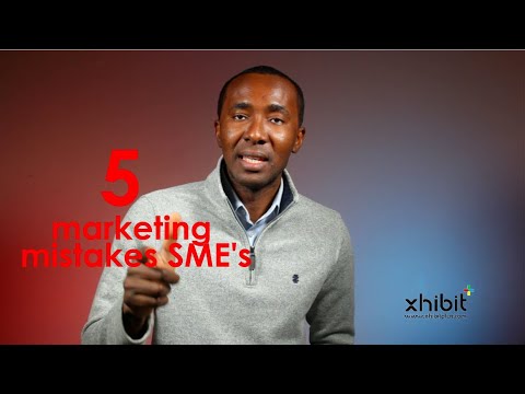 5 marketing mistakes Entrepreneurs / SME's make