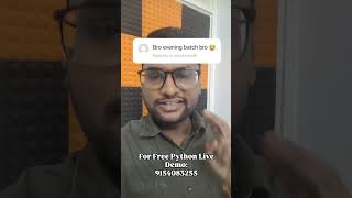 Python Live Batch in Telugu | By PythonLife
