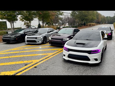 10 Dodge Charger RT’S & BMW’S Takeover ATL…