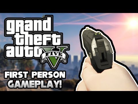 GTA V [PS4] | First Person Gameplay!