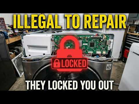 Why You Can't Fix Your Own Appliances Anymore (The End of DIY)