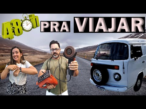 It was crazy - Challenge with the VW bus.