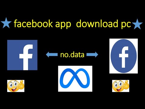 how to downlod facebook  app pc ( pc )