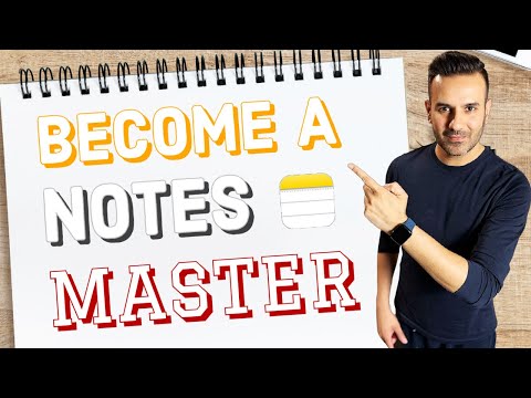 Apple Notes - Take Notes Like A Power User!