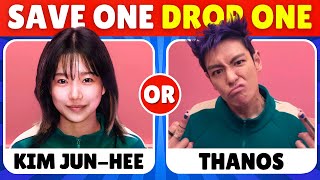 SAVE Your Favorite SQUID GAME Characters!🦑 | Who Will You Choose?🤔