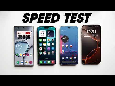 iPhone 16 Pro Max Vs Galaxy S24 Ultra Vs Pixel 9 Pro Vs iPhone 15 Pro Speed Test SHOCKING RESULTS🔥