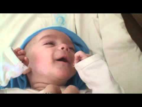 Easton James laughing