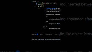 PYTHON program #viral #python #ytshorts