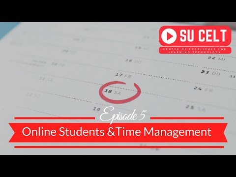 Episode 5:  Online Students & Time Management