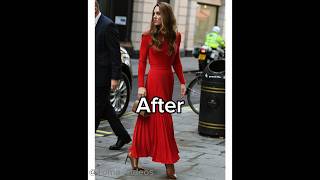 Kate Middleton's style before and after #katemiddleton #style