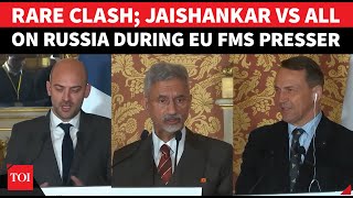 UNMISSABLE Clash: Europe FMs Lecture India On Russia, Jaishankar Hits Back; 'Your Own Problems...'