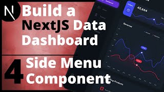 Build a React Data Dashboard App | NextJS, TypeScript, MUI - 4.Admin Side Menu Component