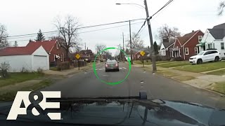 Traffic Stop Escalates After Driver Refuses to Exit Vehicle | Fugitives Caught on Tape | A&E