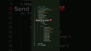 Save & Try It || #pythonprogramming #python #love #lovecoders