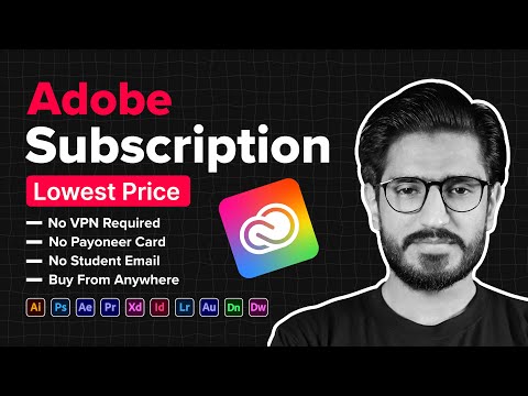 NEW | How to Buy Adobe Subscription at Lowest Price | Sono Group Worldwide Offer | Bilawal Hassan