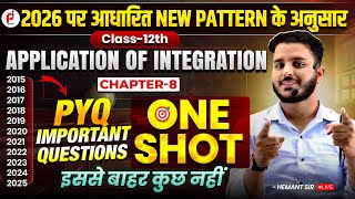 IMPORTANT PYQ Questions OF  CHAPTER - 8  Application of Integrations   CLASS 12TH #board2026