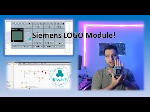 10- Learn Siemens LOGO! from scratch in 30 minutes! From Unboxing to Programming Network IOs!
