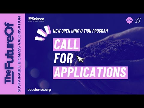 [Call for applications] The Future Of Sustainable Biomass Valorisation