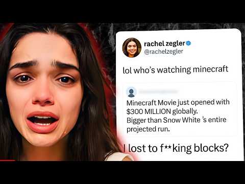 Rachel Zegler In TEARS After Minecraft Movie Destroys Her Snow White Dream?!