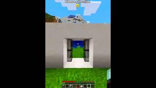 Minecraft Automatic Door Kaise Banaye 🚪⚡ | Redstone Door Tutorial in Hindi