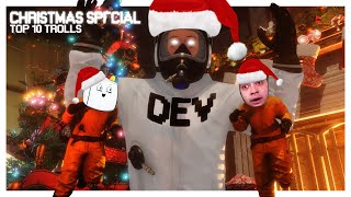 TOP 10 DEV TROLLING MOMENTS OF THE YEAR | Christmas Special ☃️