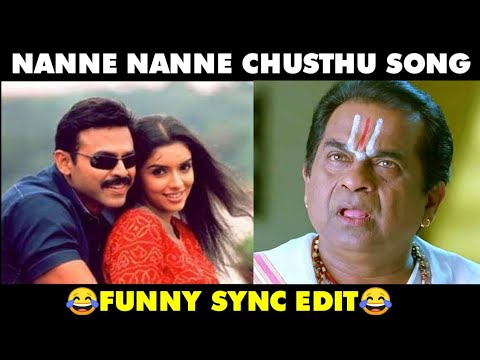 Nanne Nanne chusthu 😂 |funny edit | share & support ❤️