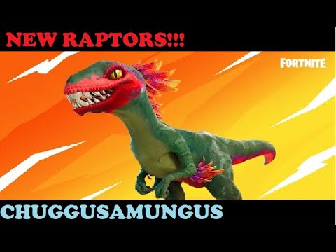 NEW Raptors in Fortnite!!!