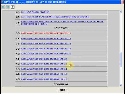 SUPER CIVIL CD (DEMO PART 2) - SINGLE POINT SOLUTION TO YOUR CIVIL ENGINEERING NEEDS